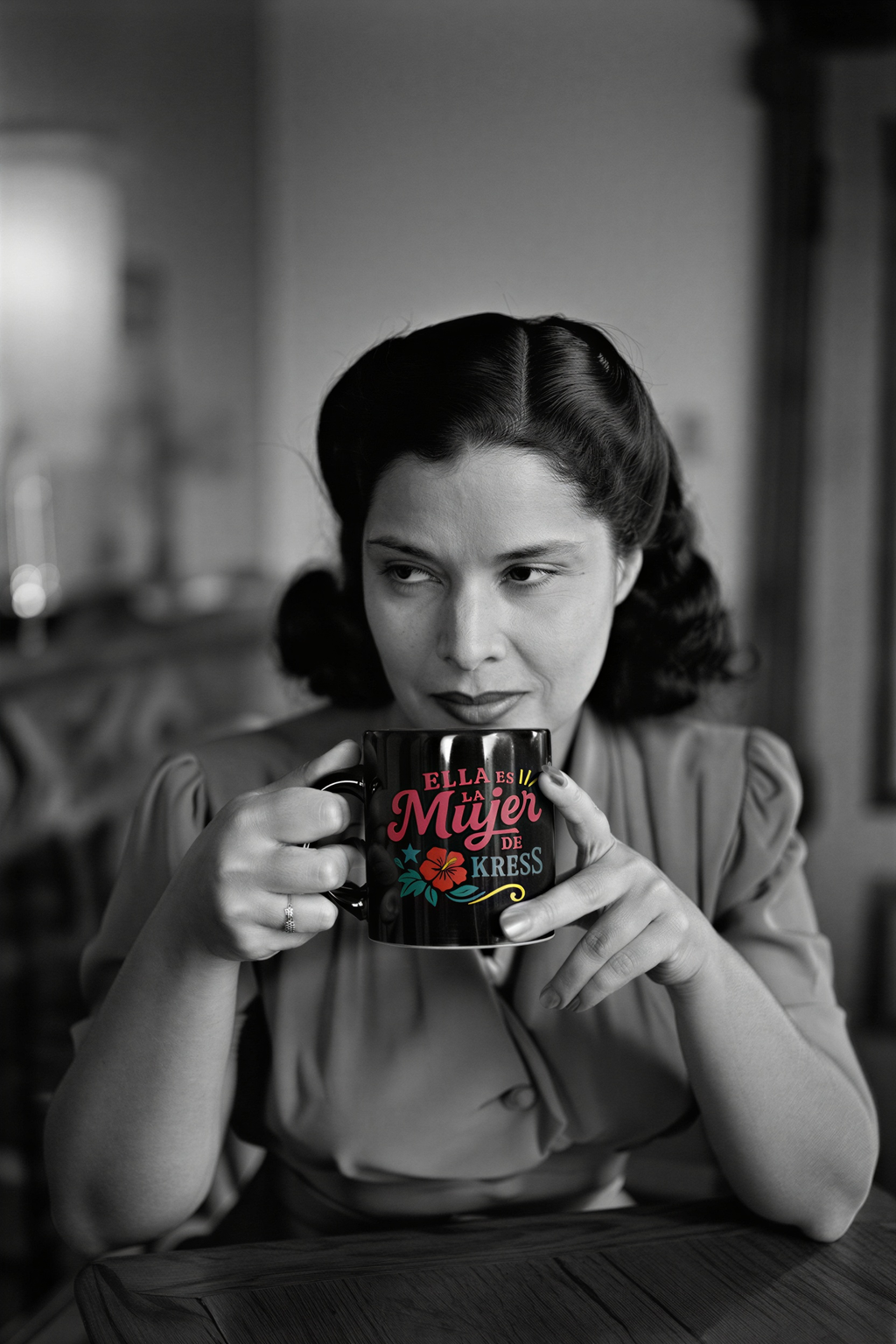 Ella es la mujer de Kress-Mug