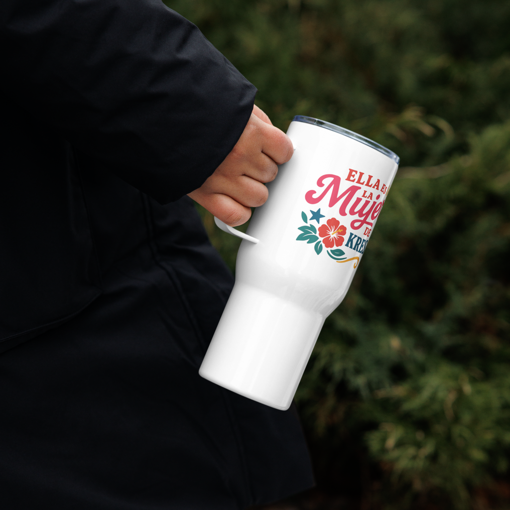 Ella es la mujer de Kress-Travel Mug