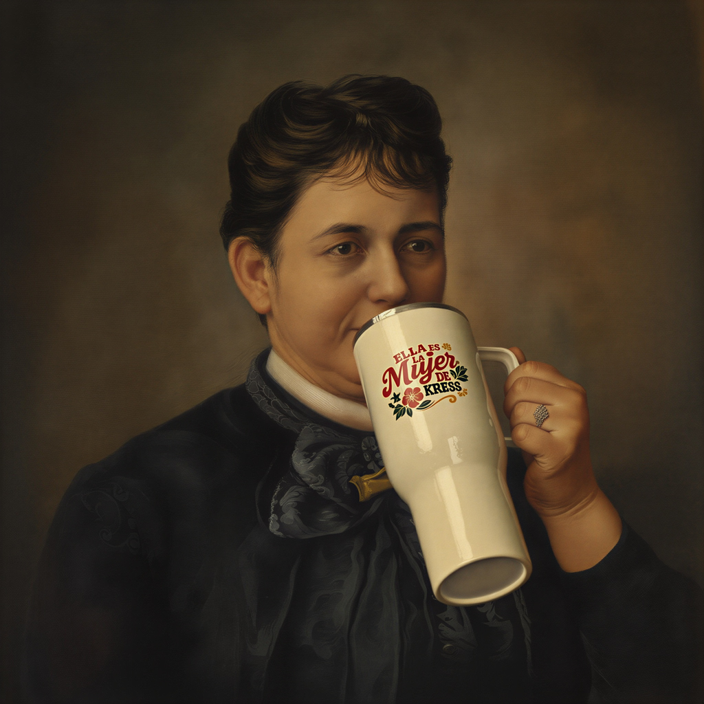 Ella es la mujer de Kress-Travel Mug